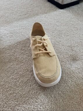 Chaco Women's Tan Canvas Slip-On Loafer